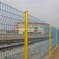 PVC Coated Green Color Welded Mesh Fence Panels